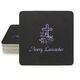 Floral Cross Square Coasters Image 3 of 3